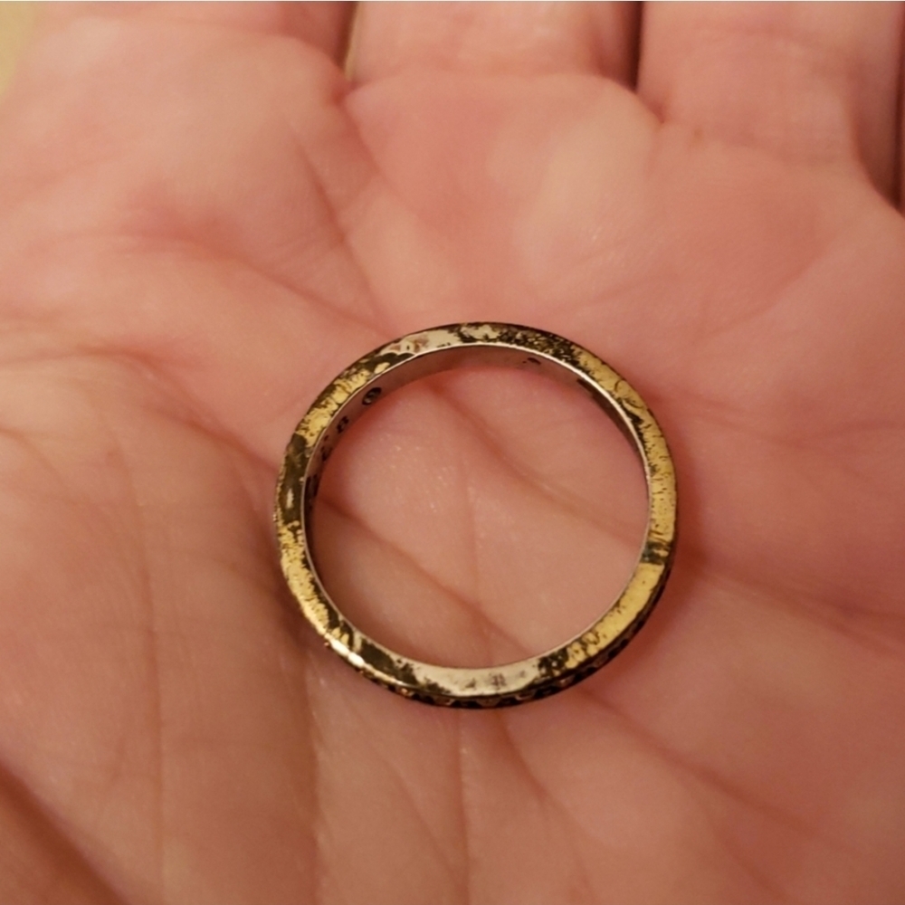 Chloe + Isabel Stacking Ring in Yellow Topaz - Picture 2 of 5